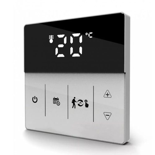 SMARTMOSTAT termostat wifi alb-negru