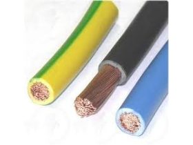 MKH 450/750V 2,5mm  sodrott réz, fekete vezeték  1 méter